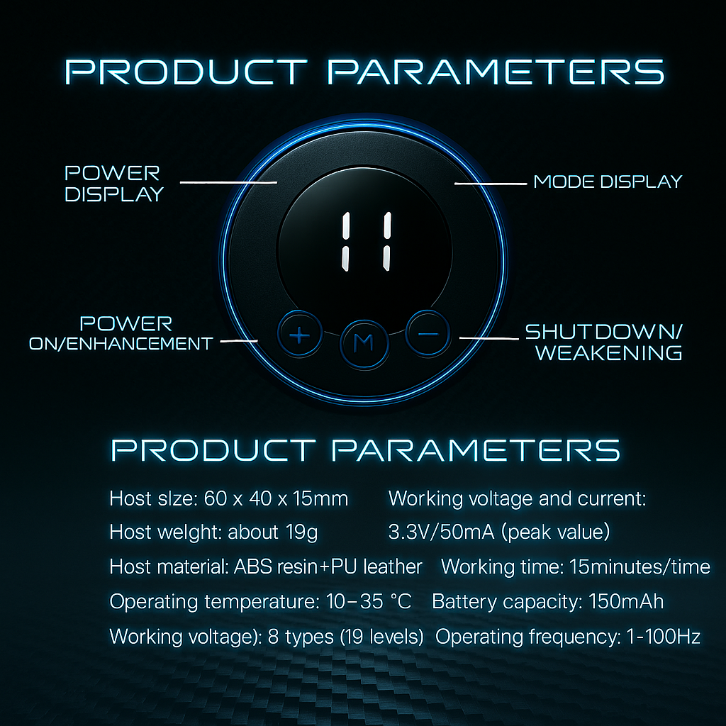 MagicPulse TENS Wireless Massager for Muscle Relaxation & Recovery