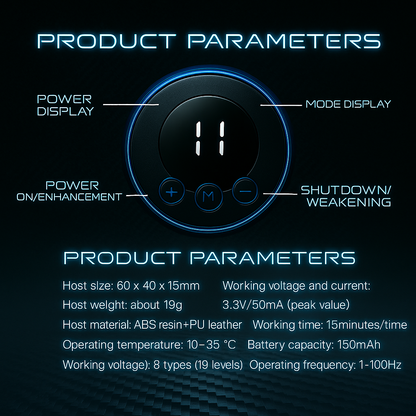 MagicPulse TENS Wireless Massager for Muscle Relaxation & Recovery