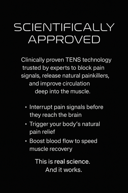 MagicPulse TENS Wireless Massager for Muscle Relaxation & Recovery